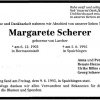 Von Larcher Margarete 1903-1995 Todesanzeige
